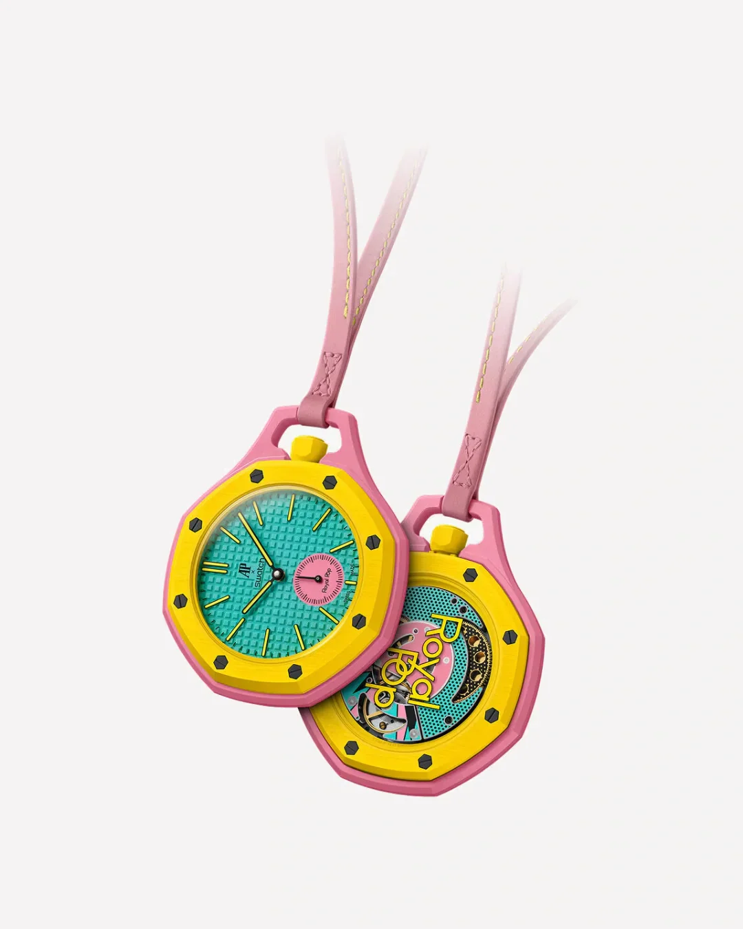 ساعت اودمار پیگه x سواچ AP X SWATCH کالکشن رویال پاپ