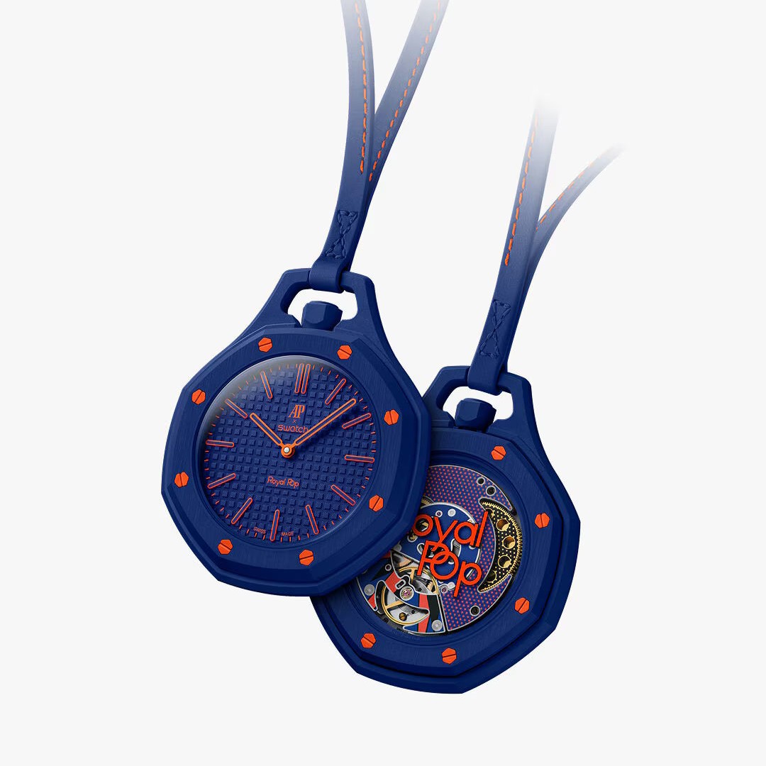 ساعت اودمار پیگه x سواچ AP X SWATCH کالکشن رویال پاپ