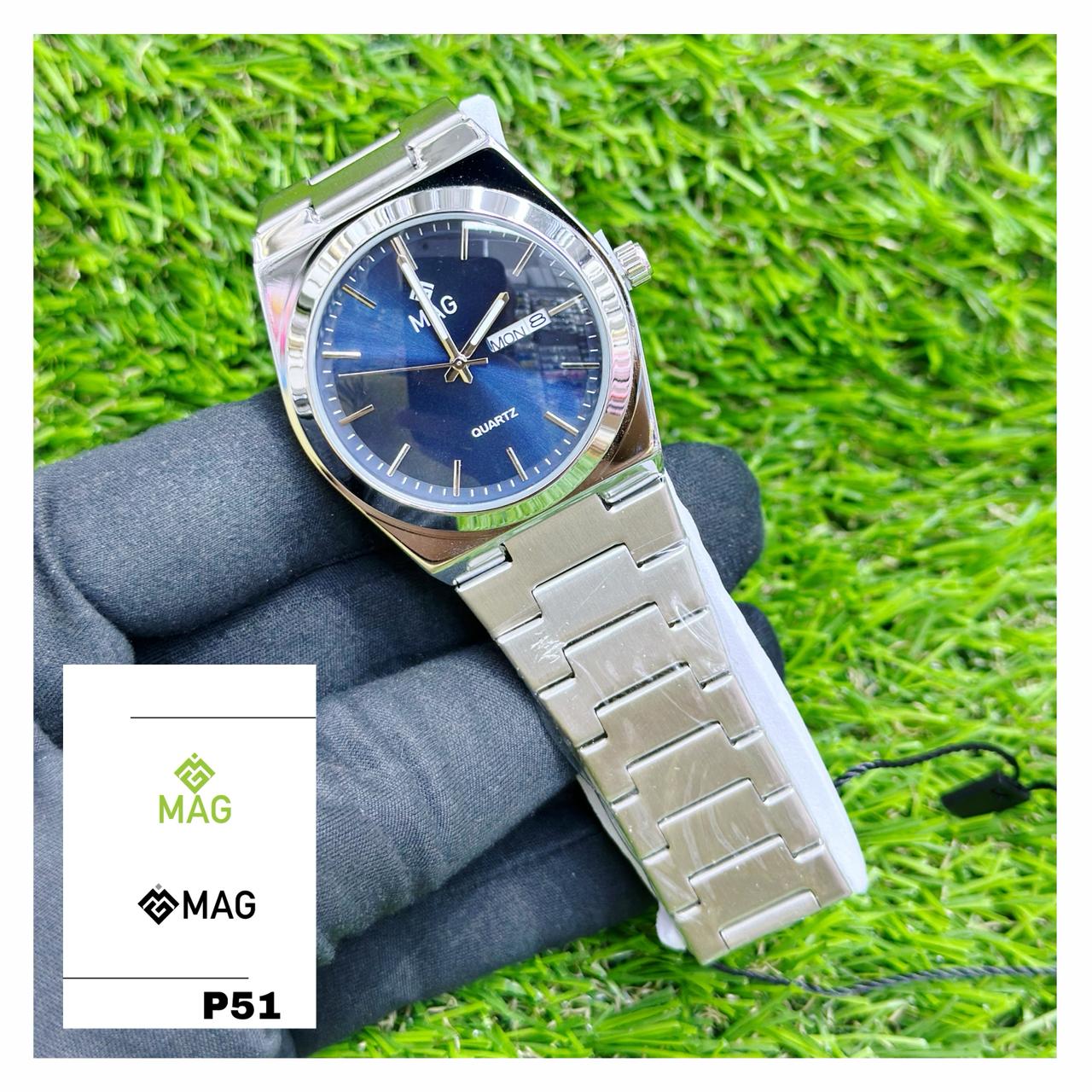 ساعت مچی مردانه دوتاریخ مگ MAG P51
