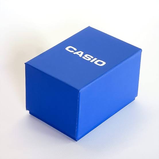 جعبه ساعت کاسیو آبی Casio