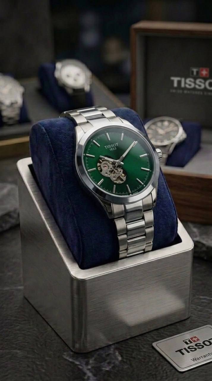 ساعت اتوماتیک مردانه تیسوت اسکلتون Tissot