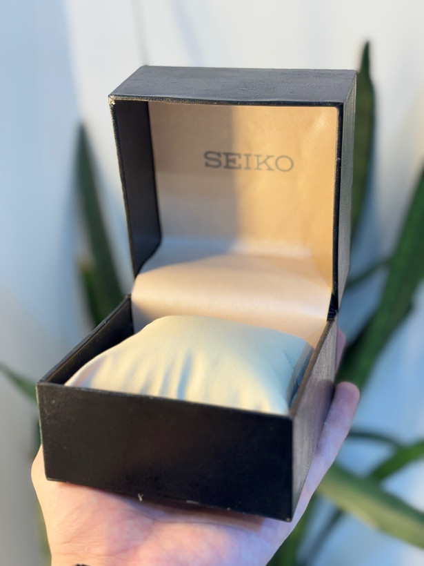 جعبه ساعت چرمی سیکو SEIKO