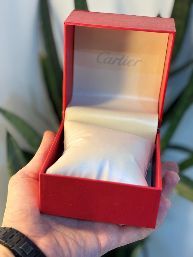 جعبه ساعت چرمی کارتیه Cartier
