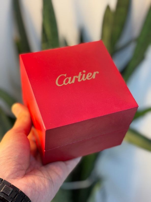 جعبه ساعت چرمی کارتیه Cartier